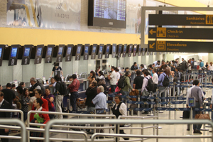 O terminal recebe atualmente 8,8 milhões de passageiros